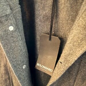 Gray Lightweight Shirt Jacket